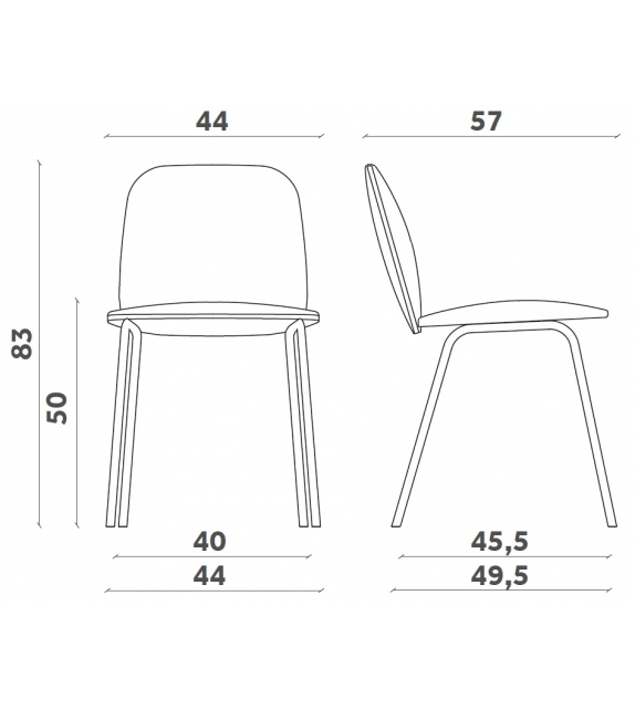 Leda Miniforms Chaise