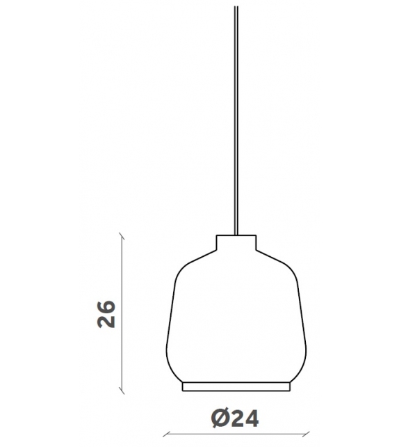 Kiki Miniforms Lampada a Sospensione