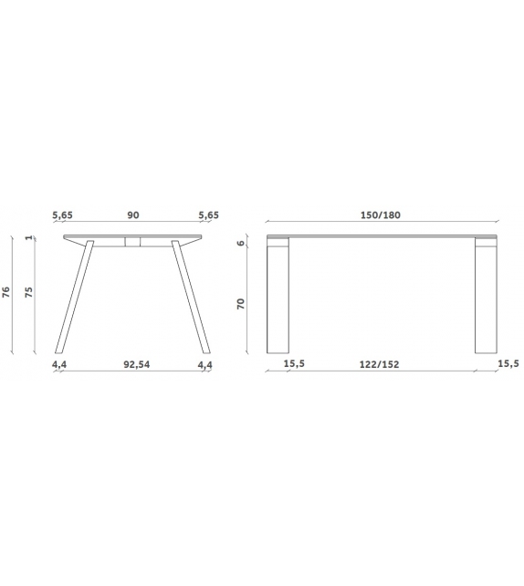 Artù Miniforms Table