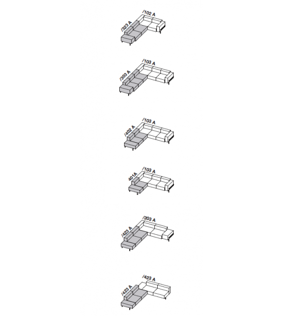 DS-22 De Sede Canapé