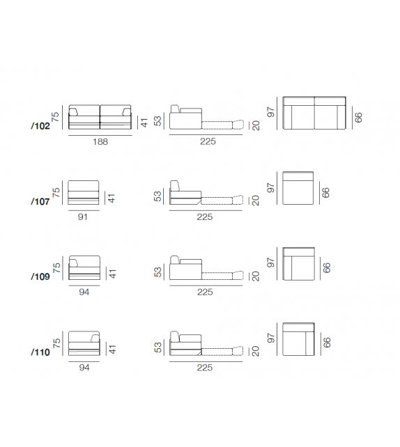 DS-76 De Sede Sofa