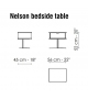 Nelson Bonaldo Table de Chevet