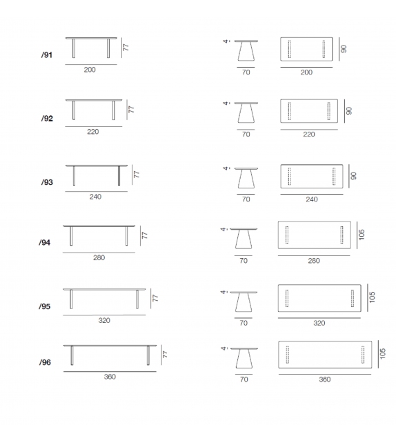 DS-790 De Sede Table