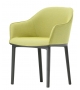 Softshell Chair Vitra Stuhl mit Vierbein-Untergestell