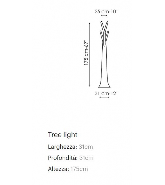 Tree Light Bonaldo Coat Rack