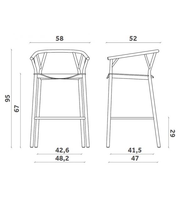 Valerie Miniforms Tabouret Revêtu