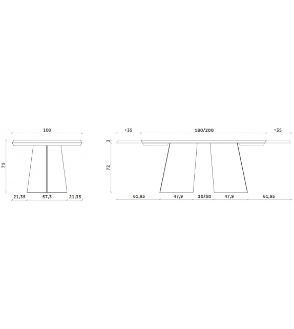 Maggese Miniforms Table