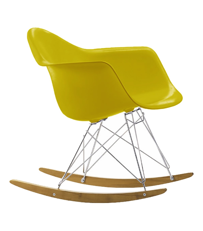 Eames Plastic Armchair RAR Schaukel Sessel Vitra