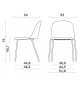 Mariolina Basic Miniforms Padded Chair