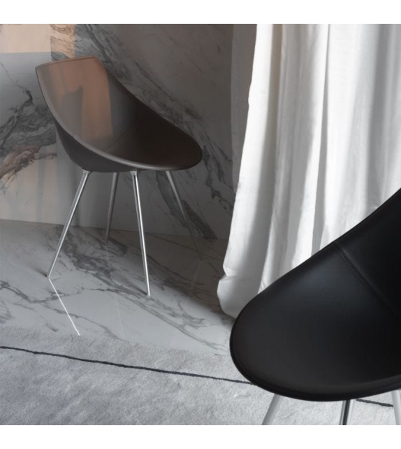 Lagò Cuir Driade Petit Fauteuil