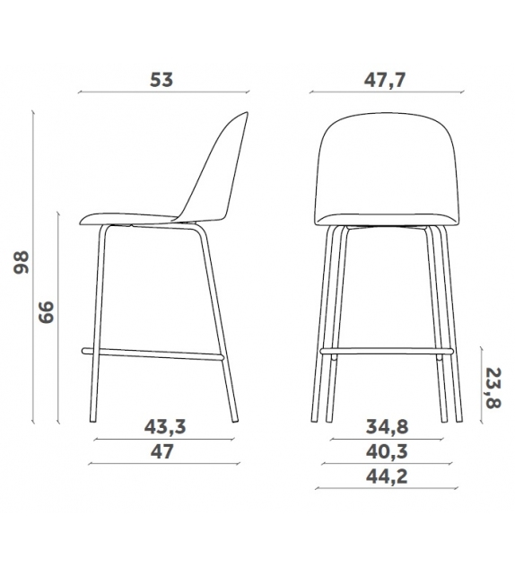 Mariolina Miniforms Stool