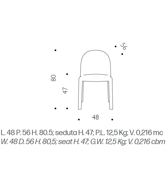 Soiree Driade Chair