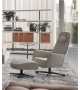 Valentina Dema Swivel Armchair