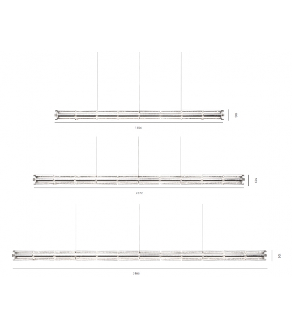 Luce Orizzontale Flos Suspension