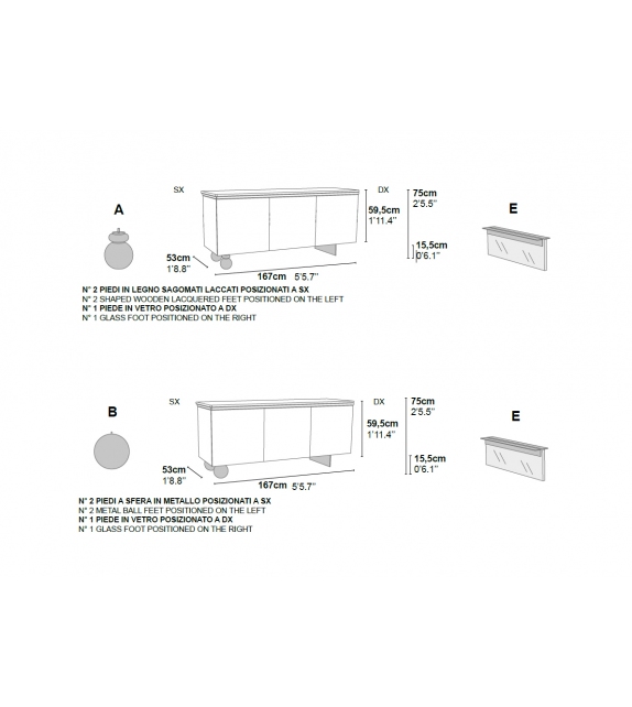 Bovary Momenti Sideboard