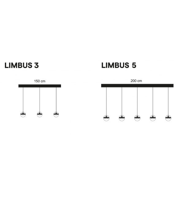 Limbus Linear Lumina Lampada da Sospensione