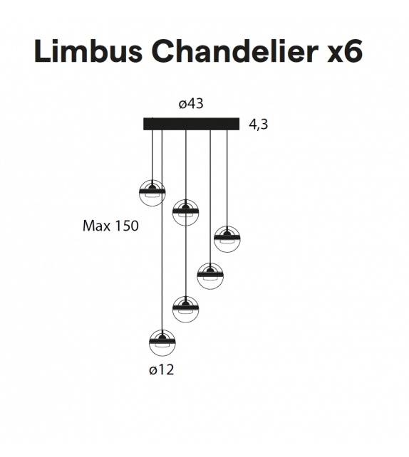 Limbus S Lumina Lampada da Sospensione