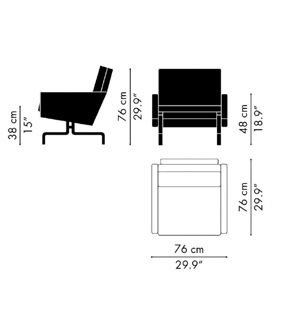 PK31 Butaca Fritz Hansen