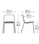 Rama Kristalia Chair with 4 Legs