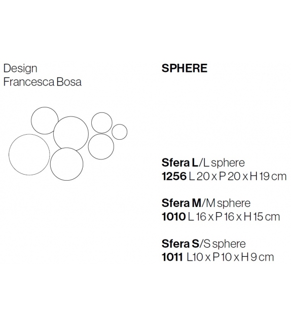 Listo para entregar - Sphere Bosa Escultura