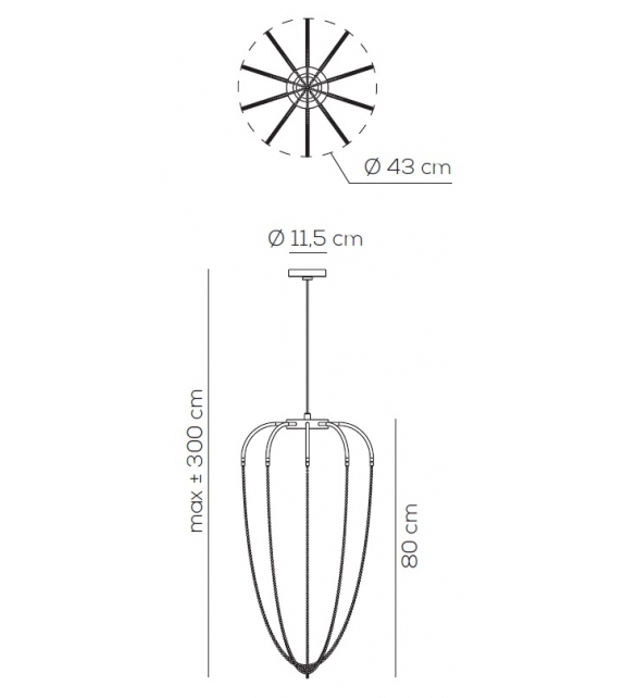 Alysoid Axo Light Lampada a Sospensione