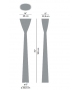 Carrara Luceplan Floor Lamp