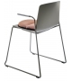 Rama Kristalia Chair with Slide Frame & Armrests