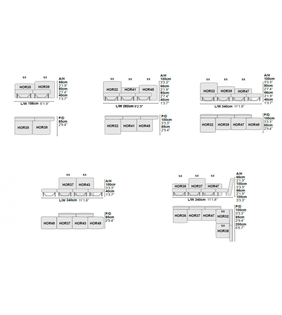 Horizon Momenti Canapé