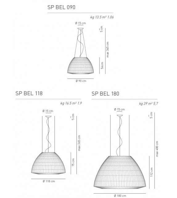 Bell Axo Light Suspension Lamp