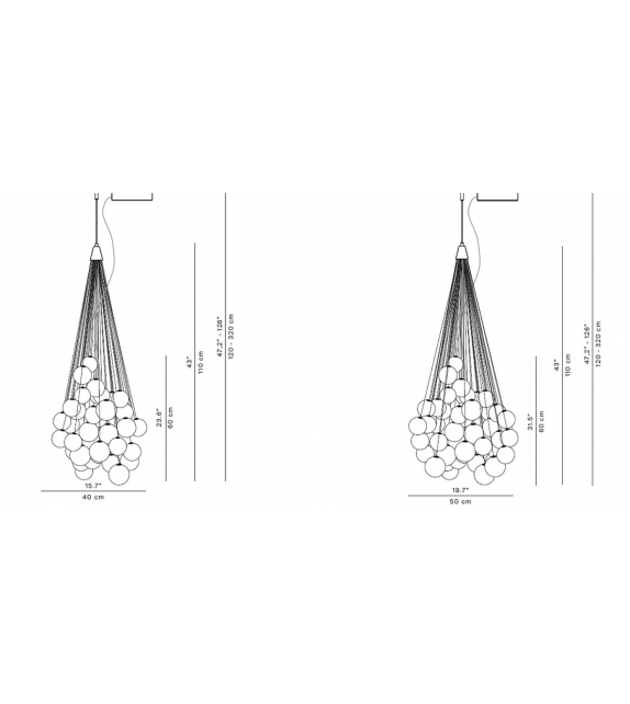 Stochastic Luceplan Hängeleuchte