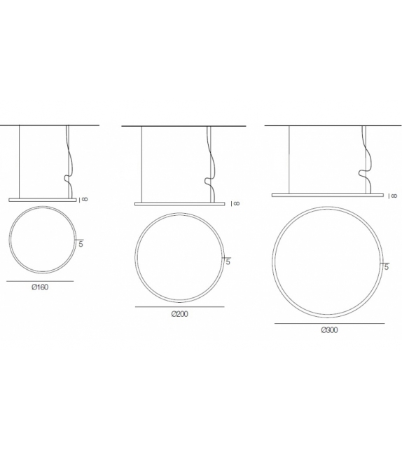 Loop Martinelli Luce Lampada a Sospensione