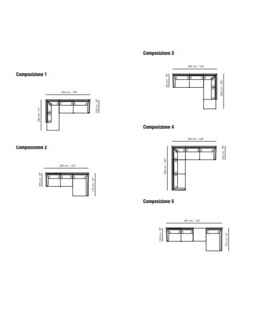 Skid Bonaldo Modular Sofa