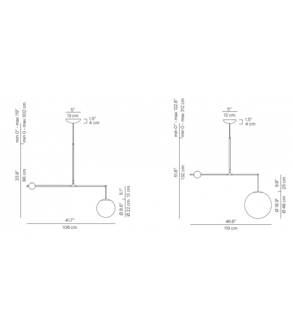 Malamata Luceplan Suspension