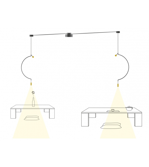 Liaison Axo Light Lampada a Sospensione