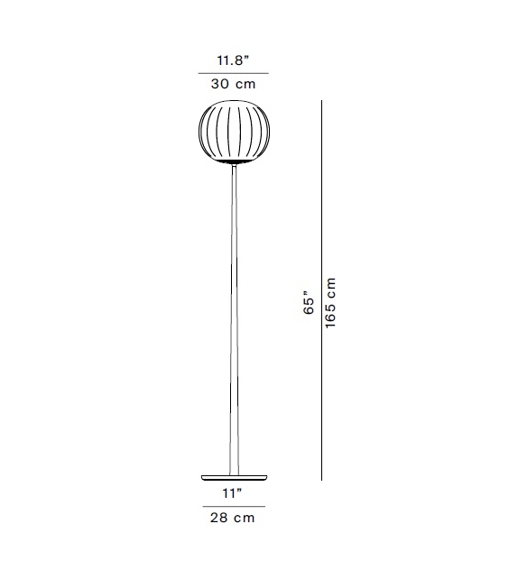 Lita Luceplan Floor Lamp