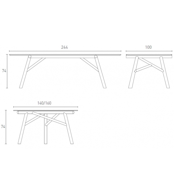 Maestro Pianca Table