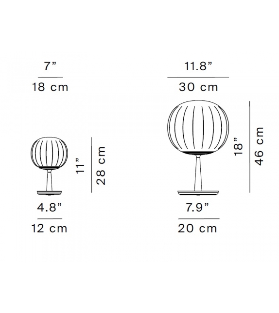 Lita Luceplan Table Lamp