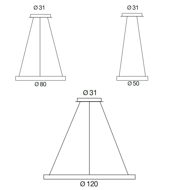 Lunaop Single Martinelli Luce Pendat Lamp