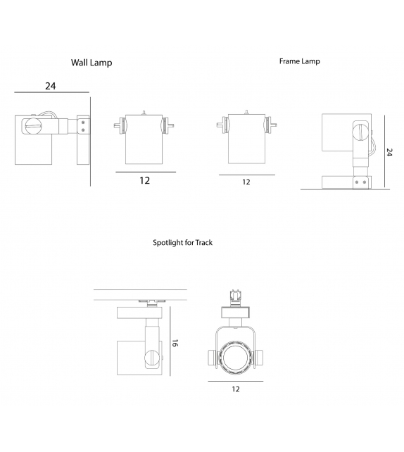 R11 Martinelli Luce Applique/Plafonnier