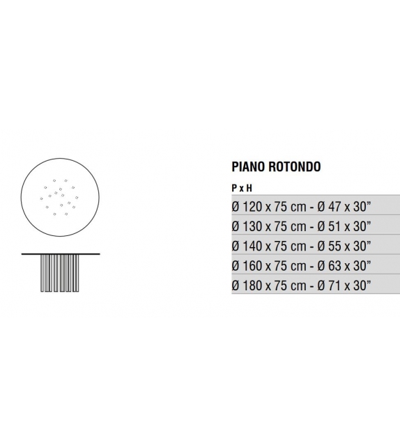 Mille Bonaldo Round Table