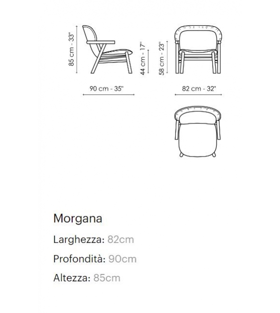 Morgana Bonaldo Armchair