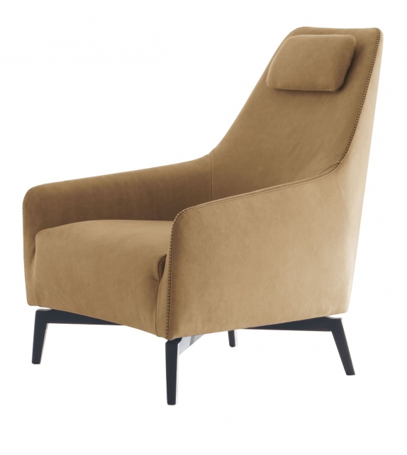 Carol Alivar Fauteuil avec Base en Bois