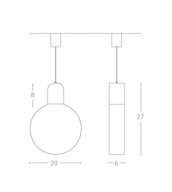 Cono 1 Zava Lampada a Sospensione