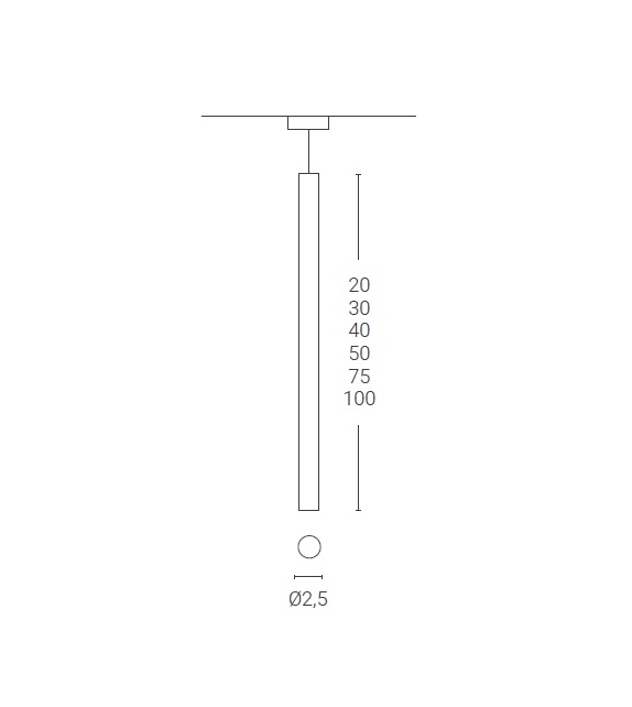 Driyos Naked Zava Lampe de Suspension