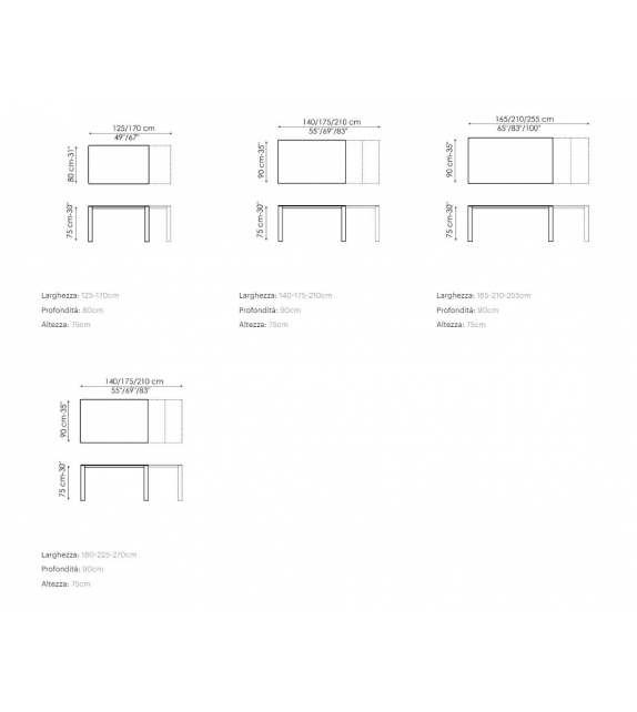 Menù Bonaldo Extendable Table