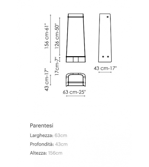 Parentesi Bonaldo Perchero