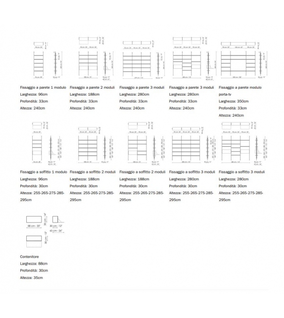 Roll Bonaldo Bookshelf