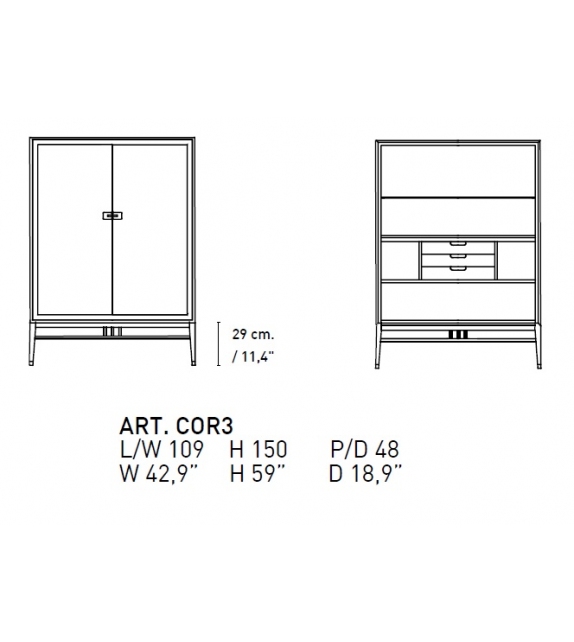 Oriental Credenza Bar Alivar