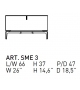 Kube Alivar Table de Chevet