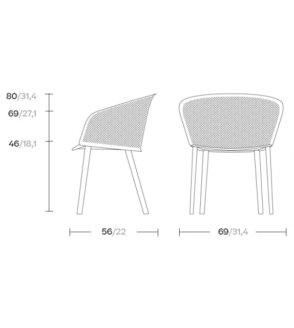 Stampa Kettal Dining Chair